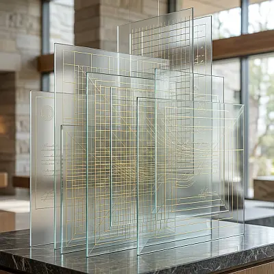 Transparente Glasschichten mit feinen Linien für lückenlose Dokumentation und Transparenz.